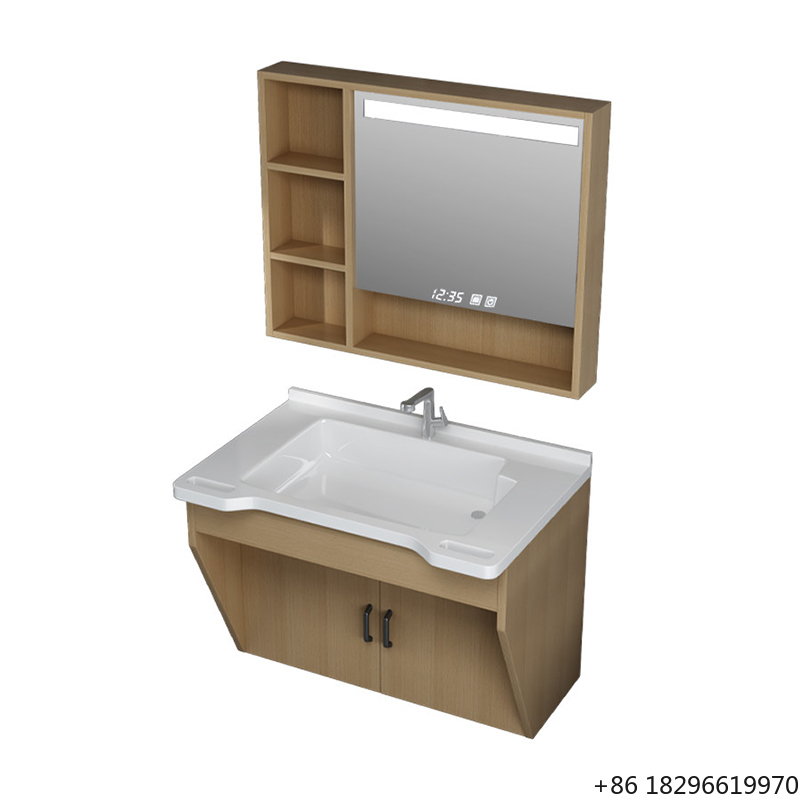 Home Bathroom Sink - Barrier Free Bathroom Vanity Set With