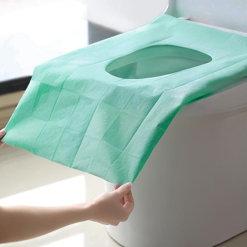 Home Bathroom Cleaning - 20pcs Disposable Toilet Seat Covers, Toilet