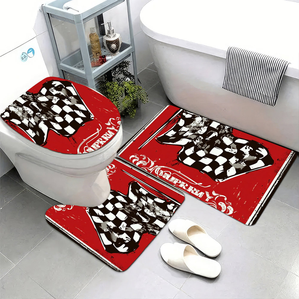 Home Made Bathroom Vanity - Luxury Bathroom Mat Set 3 Piece
