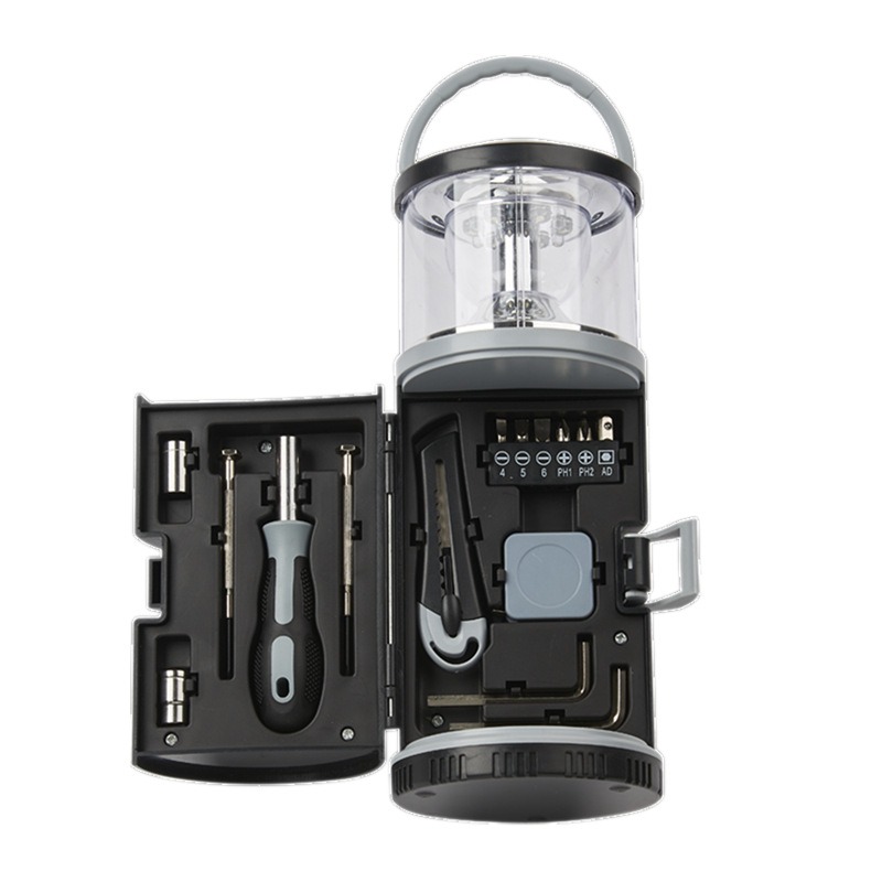 Home Hardware Bathroom Lighting - Camping Lantern with Hand Tool Set