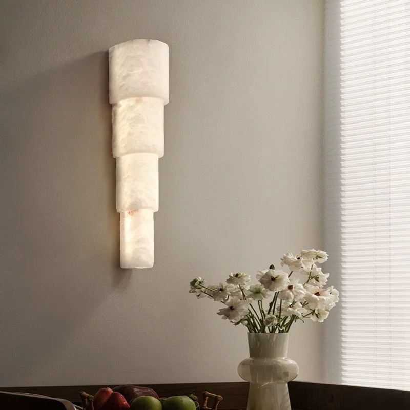 Home Hardware Bathroom Lighting - 2026 New Marble Ceiling Wall Lamp,