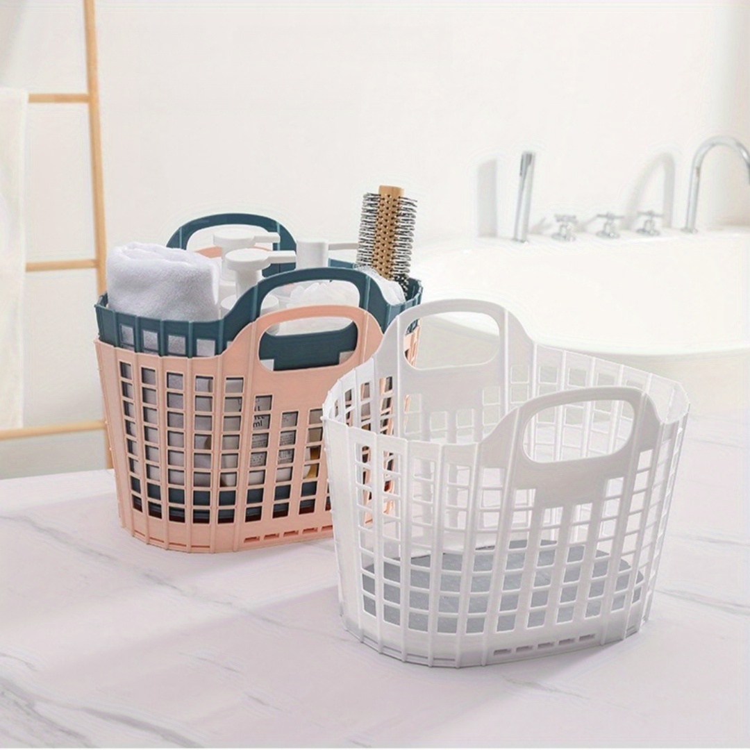 Modern Foldable Laundry Basket - Home Essentials Bathroom Storage ulasan dan harga