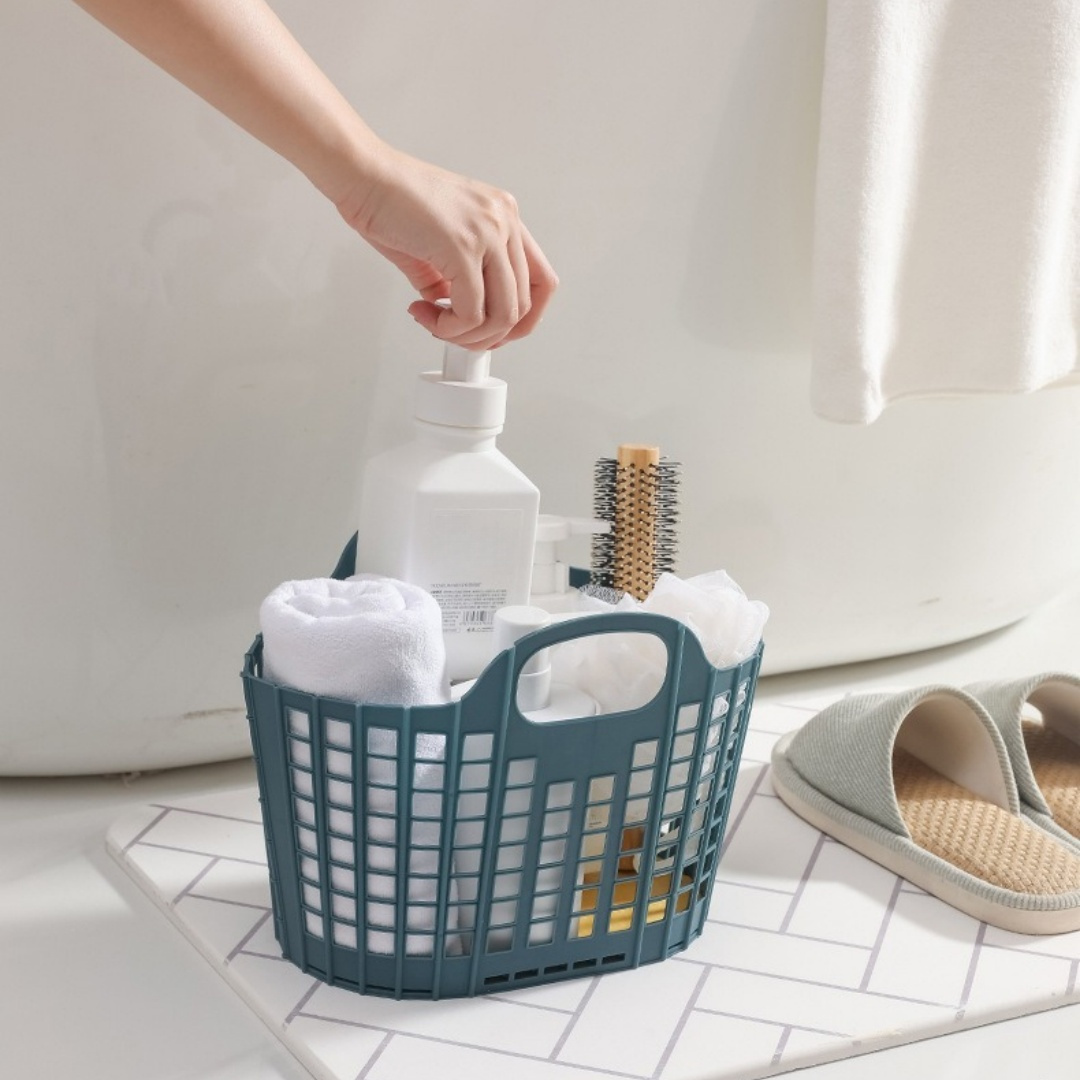 Modern Foldable Laundry Basket - Home Essentials Bathroom Storage ulasan dan harga