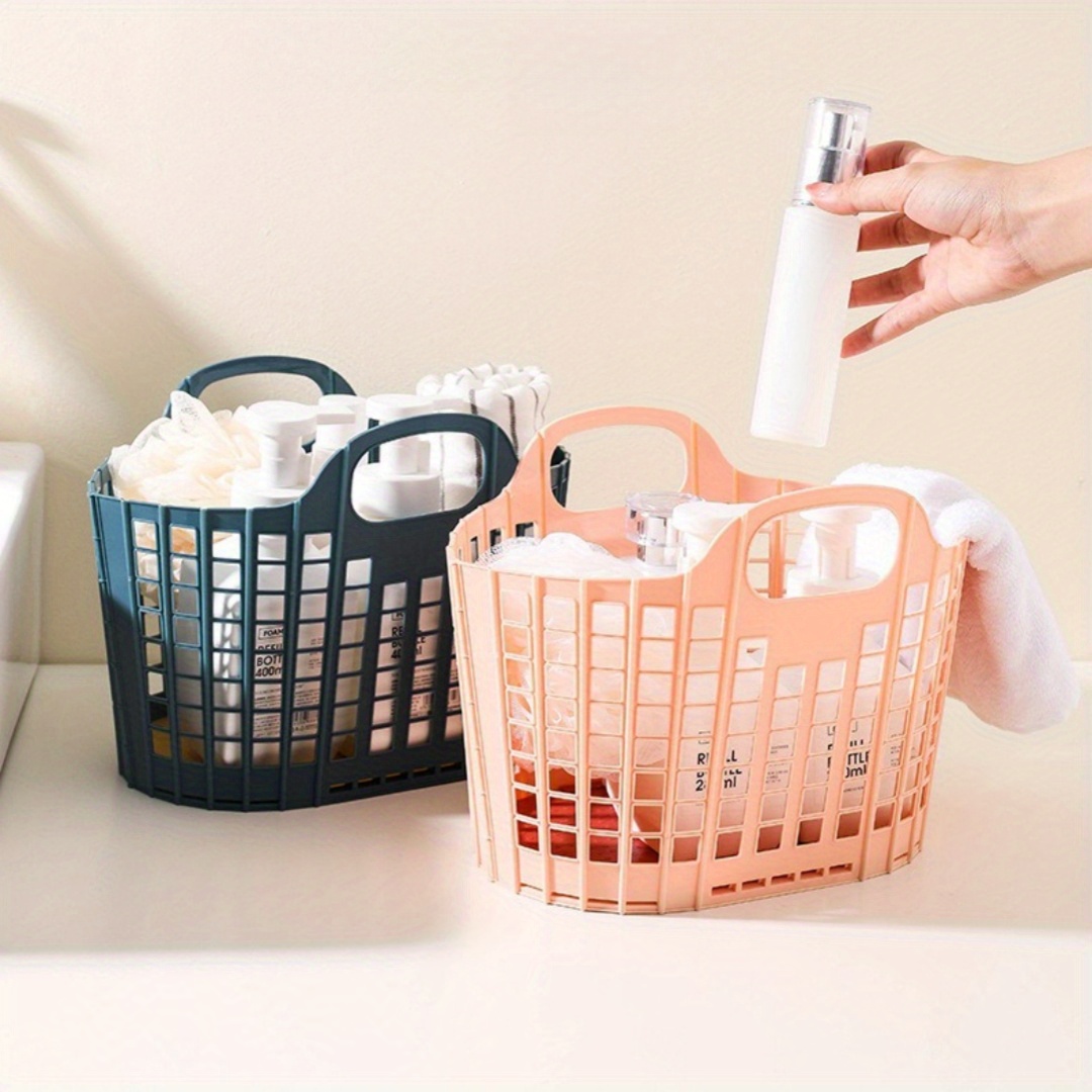 Modern Foldable Laundry Basket - Home Essentials Bathroom Storage ulasan dan harga