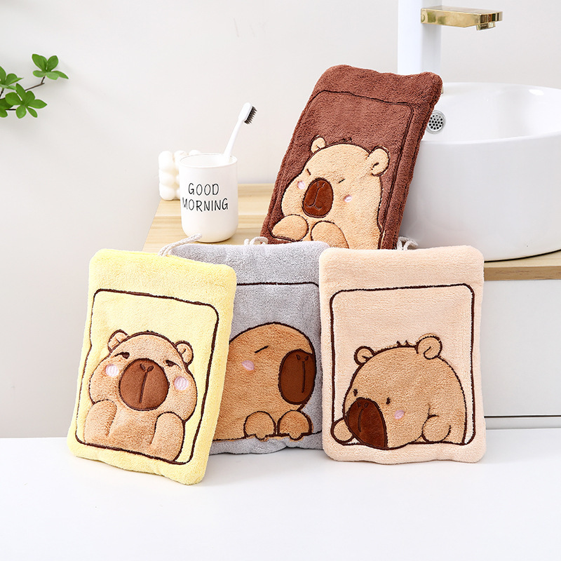 Hanging Cute Capybara  Hand To - Home Bathroom Cleaning ulasan dan harga