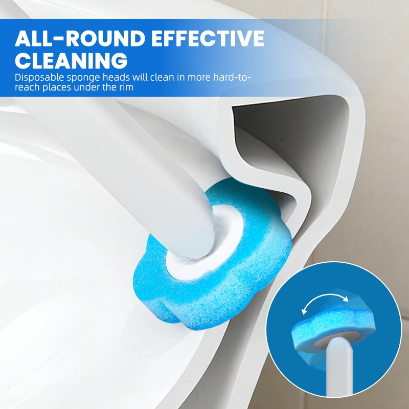 Toilet Brush With Disposable R - Home Bathroom Cleaning ulasan dan harga