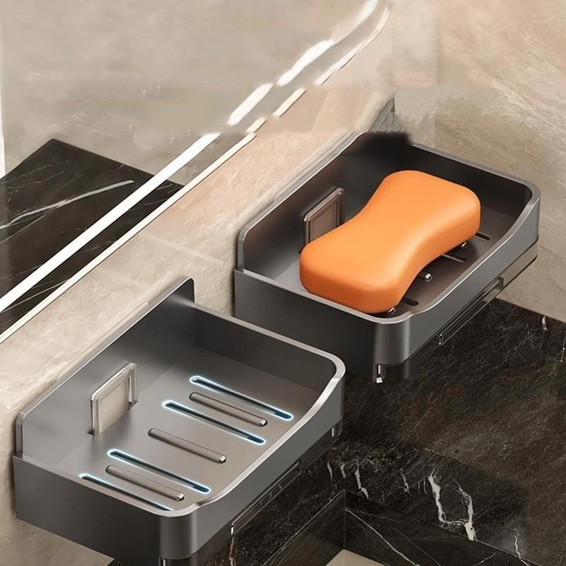 No Drill Wall Mounted Soap Dis - Home Bathroom Sink ulasan dan harga