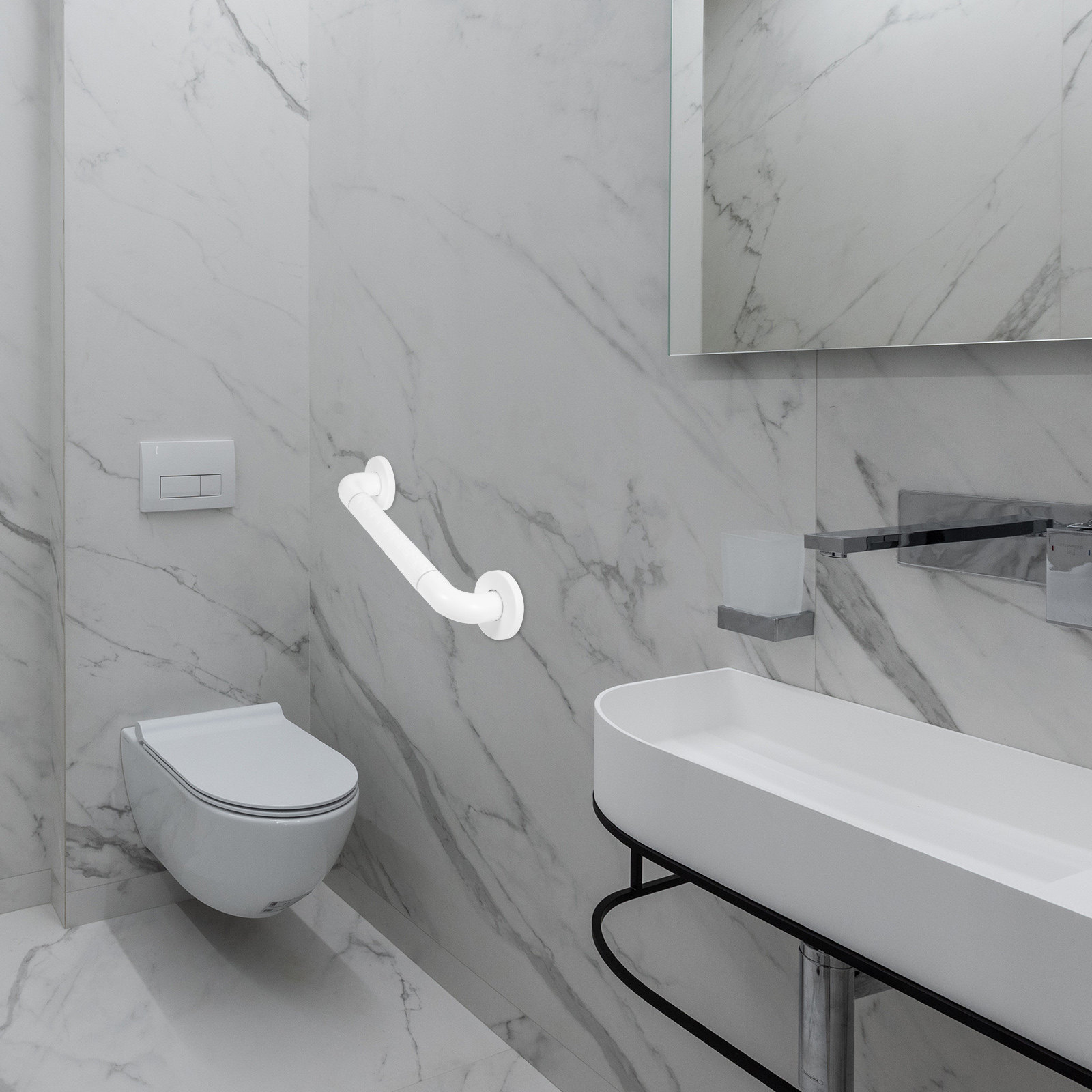 Safety Grab Bar Non-Slip Thick - Home Bathroom Grab Bar ulasan dan harga