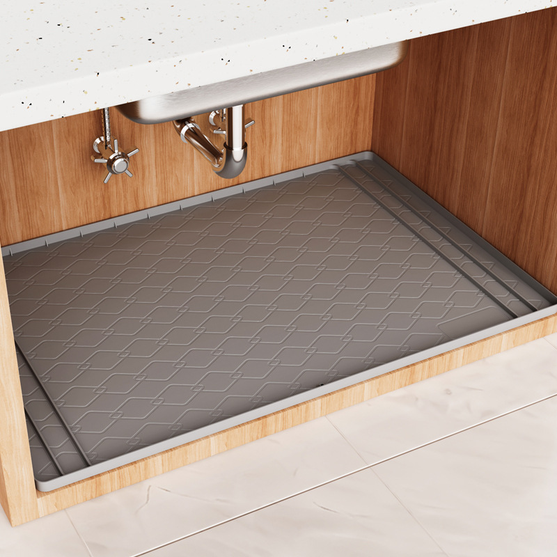 Silicone Under Sink Mat Kitche - Home Essentials Bathroom Storage ulasan dan harga