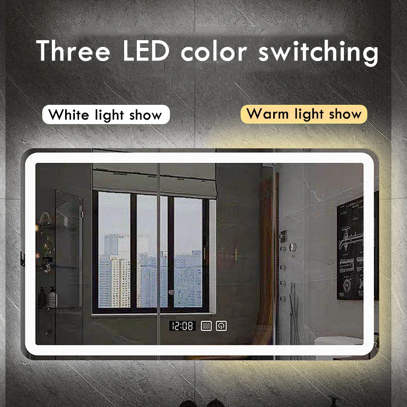Bathroom Mirror 70x90 cm Recta - Bathroom Mirror Led ulasan dan harga