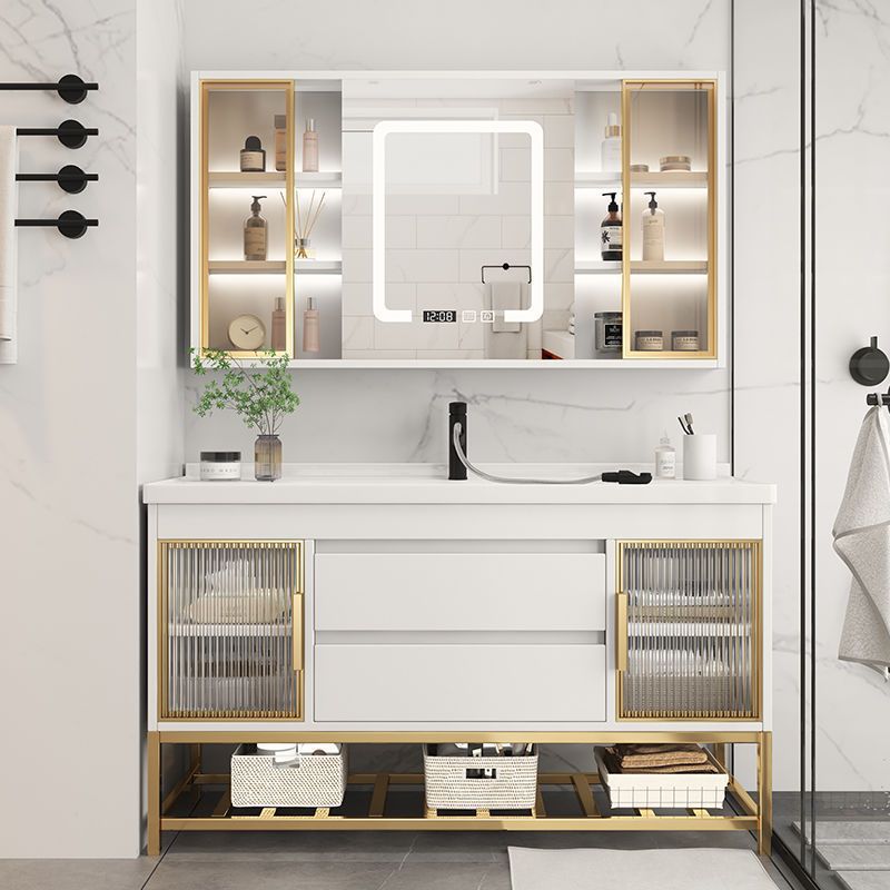 Bathroom Vanity Cabinets With  - Home Bathroom Cabinets ulasan dan harga