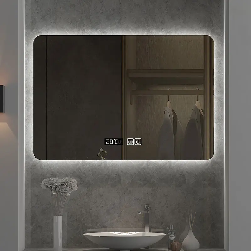 24x32inch Square LED Bathroom  - Bathroom Mirror Led ulasan dan harga