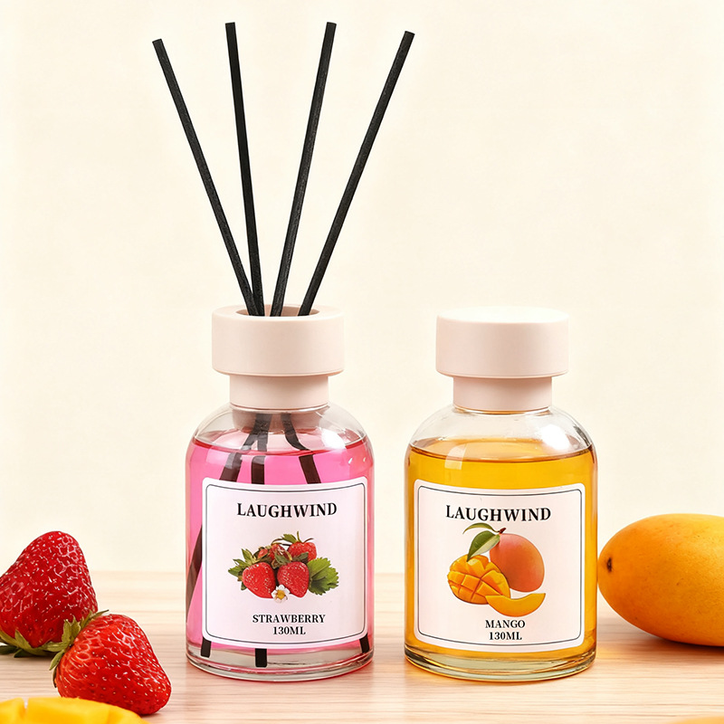 Fruit Scent Flameless Reed Dif - Home Bathroom Freshener ulasan dan harga