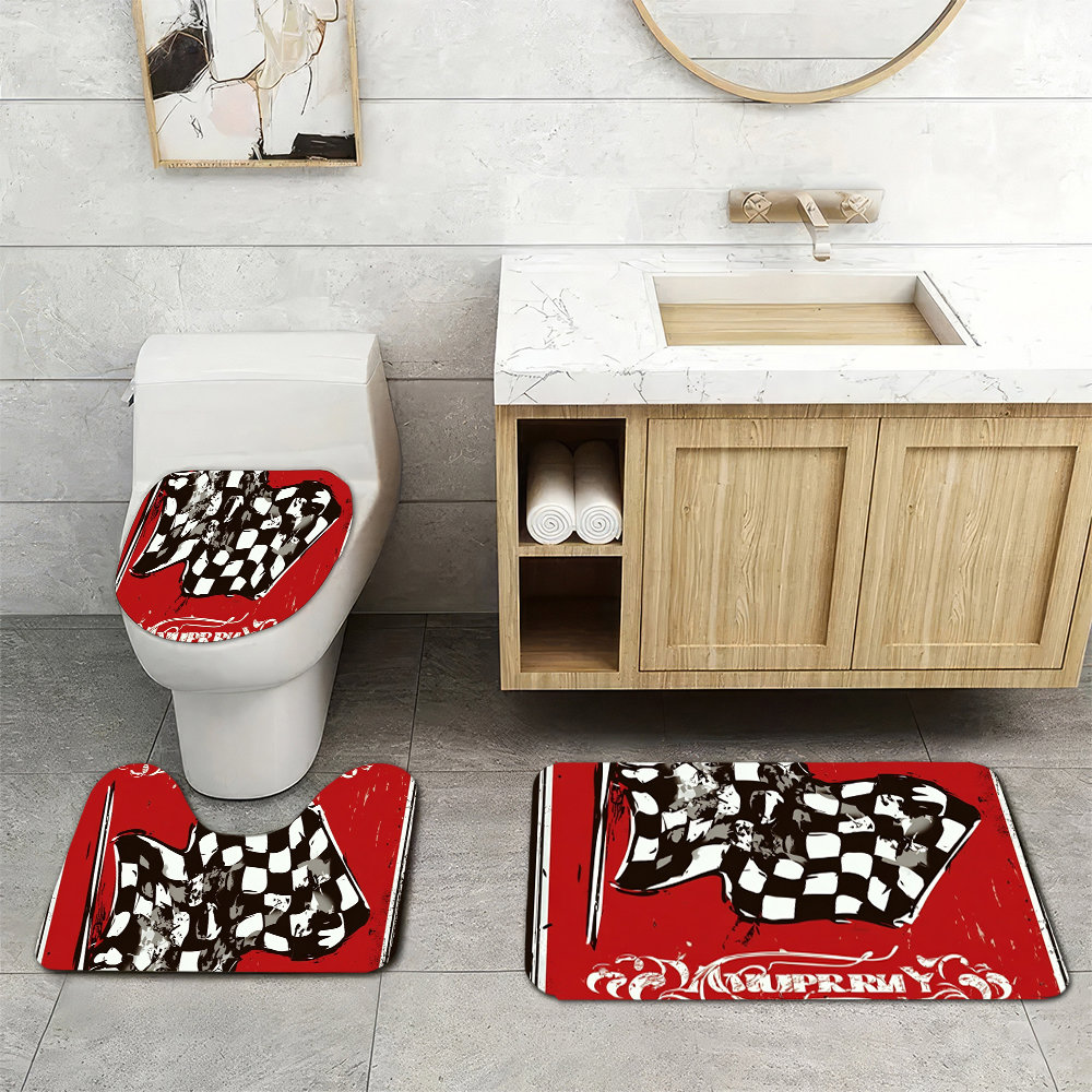Luxury Bathroom Mat Set 3 Piec - Home Made Bathroom Vanity ulasan dan harga