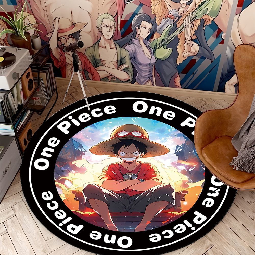 One Piece Floor Mat Anime Non- - Home Edit Bathroom ulasan dan harga