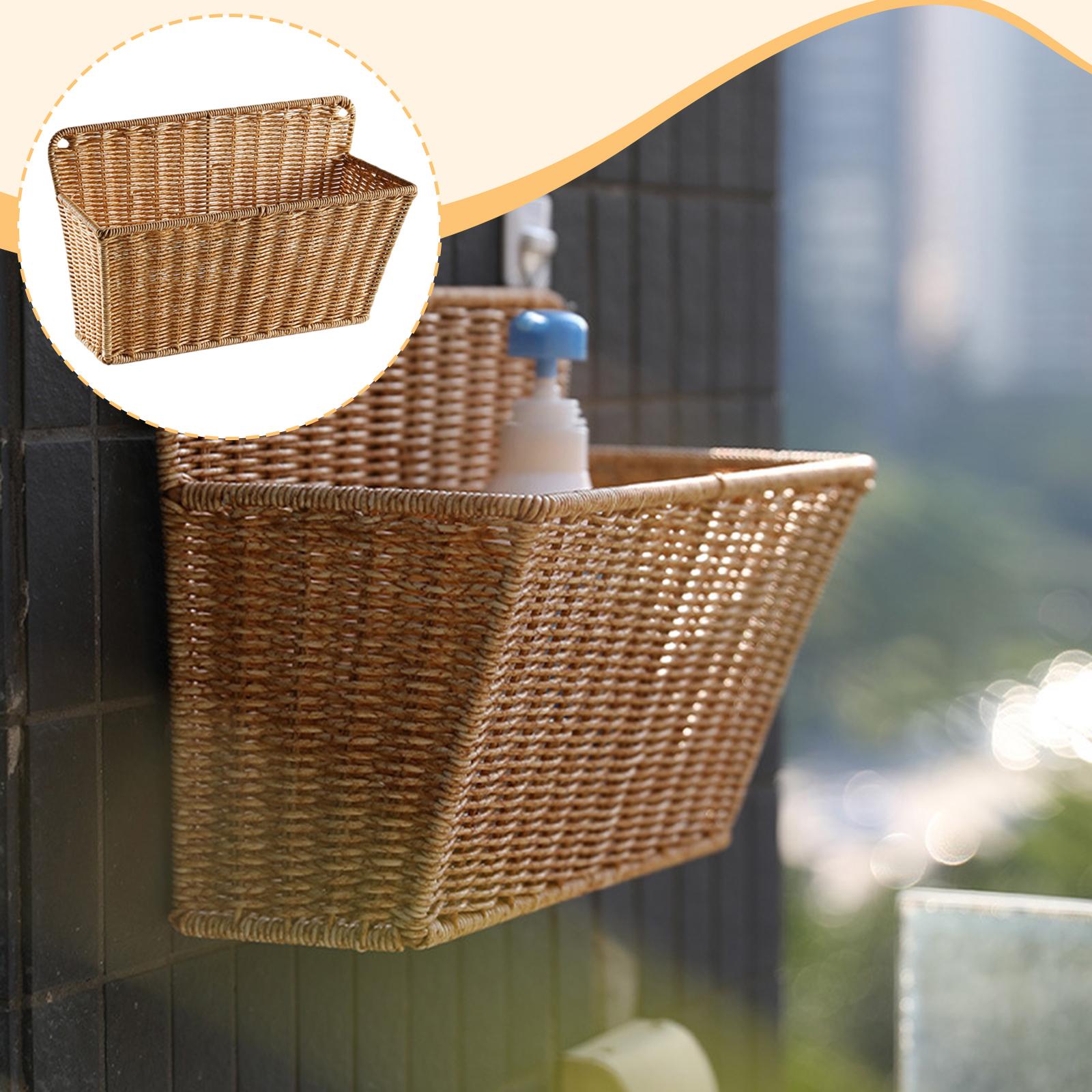 Scandinavian Style Woven Stora - Home Essentials Bathroom Storage ulasan dan harga