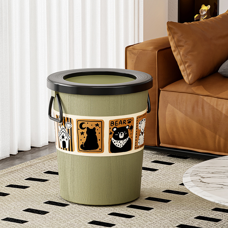 Vintage-Style Large Trash Bin  - Home Essentials Bathroom Storage ulasan dan harga