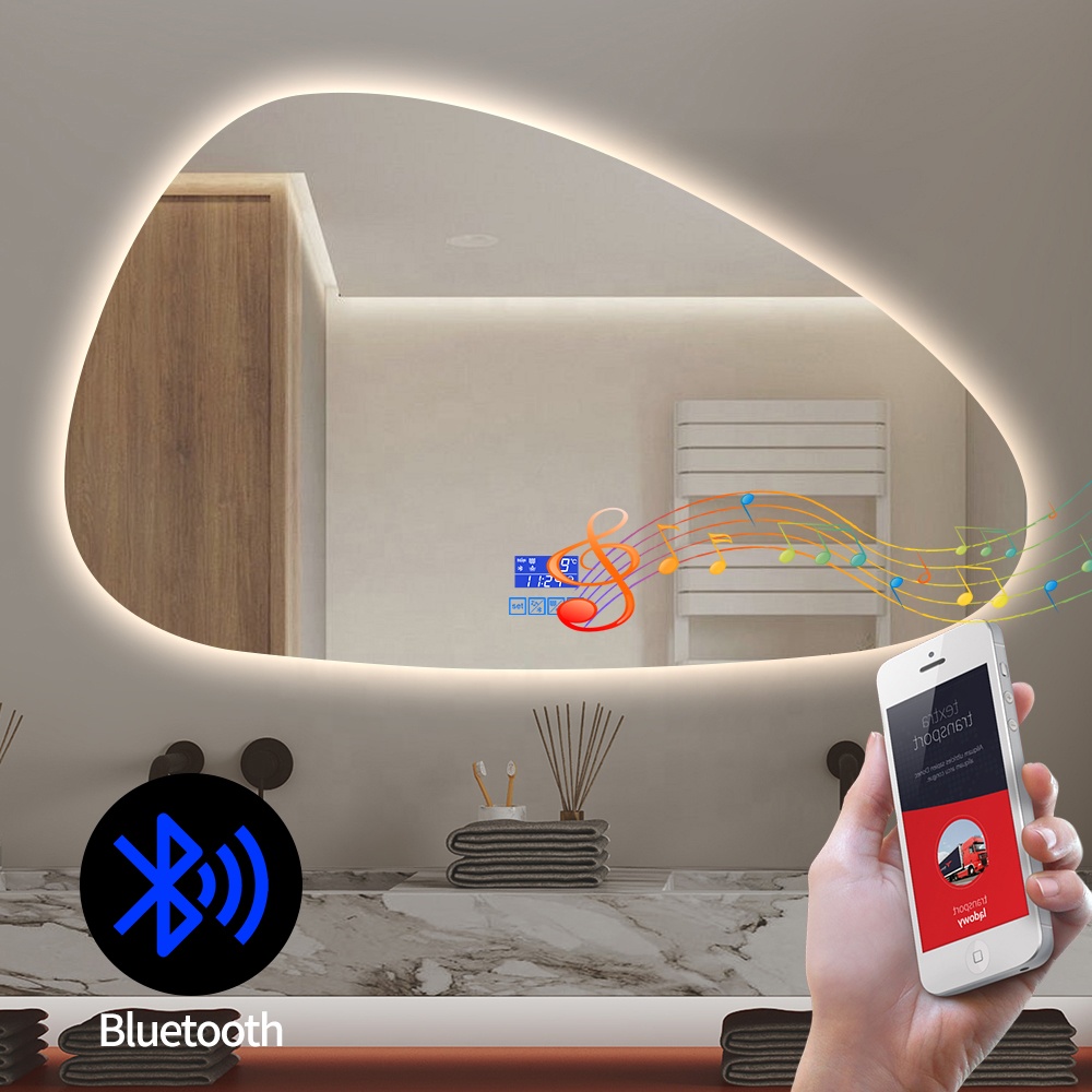 Special Shaped Irregular Smart - Bathroom Mirror Led ulasan dan harga
