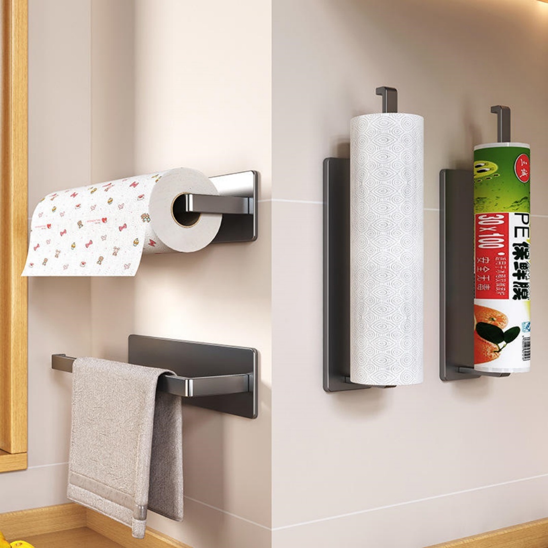 Wall-Mounted Tissue Paper Hold - Home Essentials Bathroom Storage ulasan dan harga