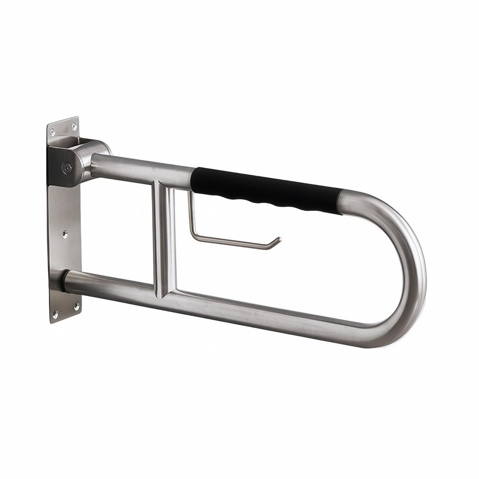 Foldable Toilet Safety Rail 30 - Home Bathroom Grab Bar ulasan dan harga