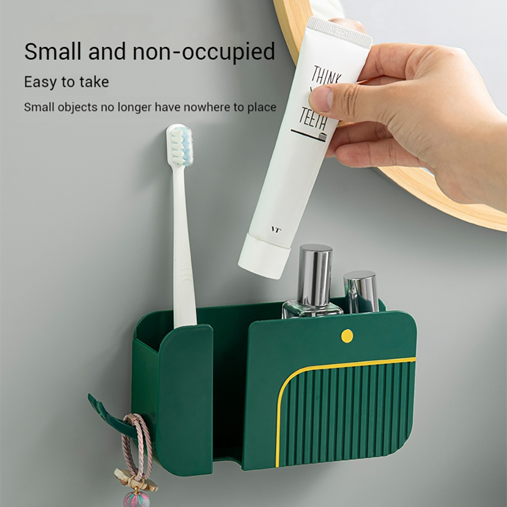 Punch-Free Retro Wall Storage  - Home Essentials Bathroom Storage ulasan dan harga