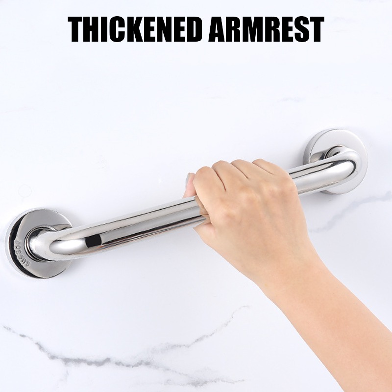 Multiple Sizes Stainless Steel - Home Bathroom Grab Bar ulasan dan harga
