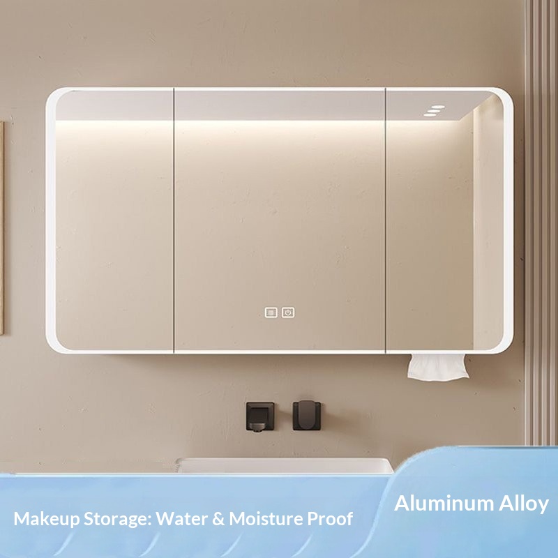LED Smart Bathroom Mirror Cabi - Bathroom Mirror Led ulasan dan harga
