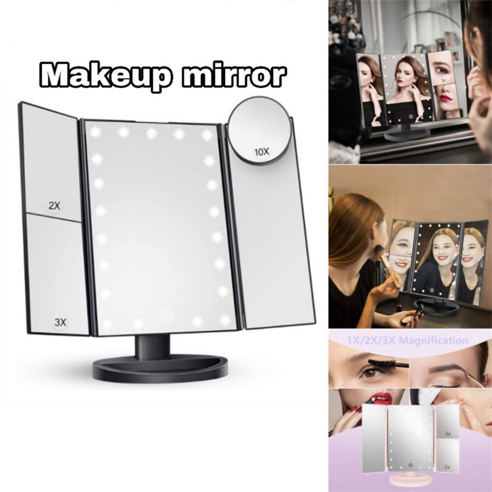 Bathroom Folding Makeup Mirror - Bathroom Mirror Led ulasan dan harga