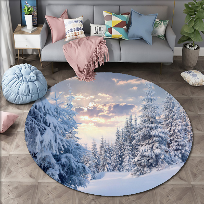 Christmas Woods Snow Scene Car - Home Bathroom Scene ulasan dan harga