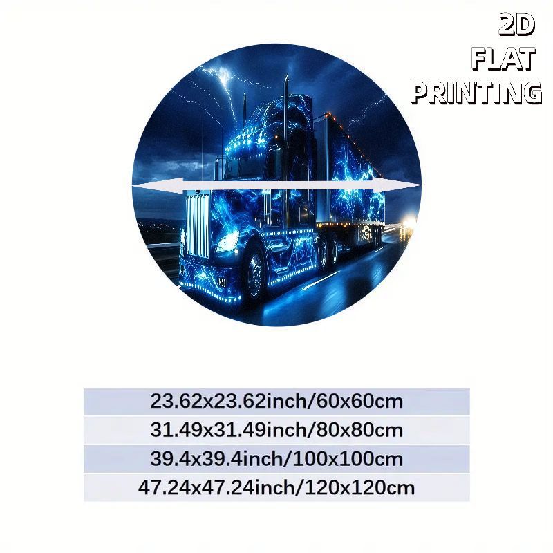 Electric truck night rug flann - Home Bathroom Scene ulasan dan harga