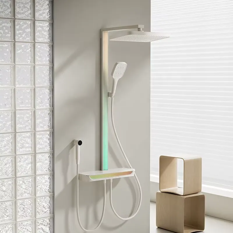 Brass Digital Waterfall Shower - Home For Bathroom ulasan dan harga