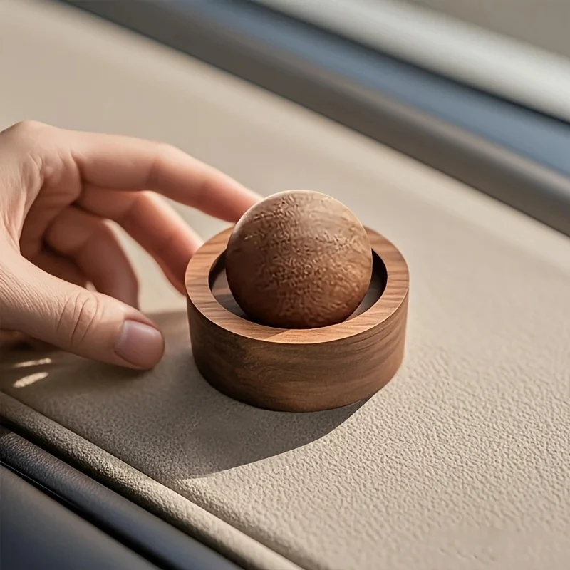 Wooden Ball Essential Oil Diff - Home Bathroom Freshener ulasan dan harga