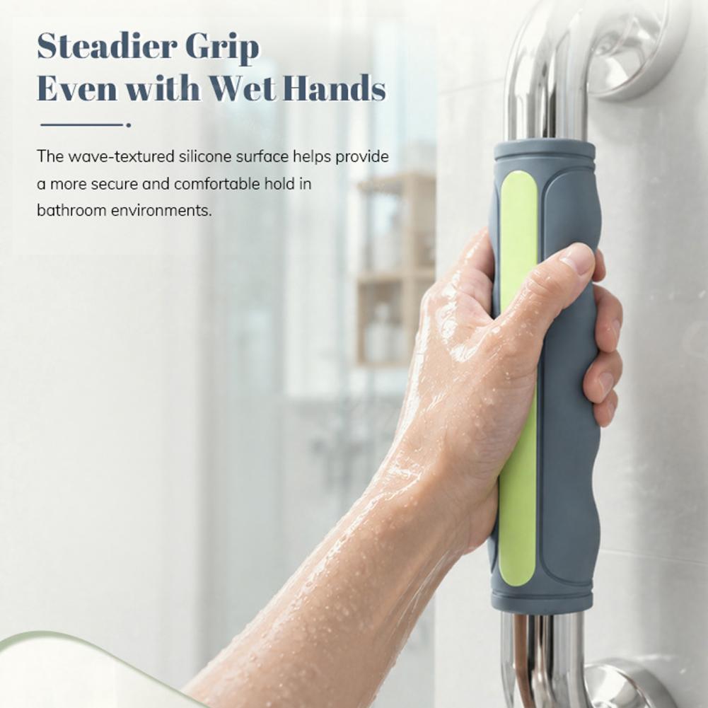 Silicone Handrail Cover for Se - Home Bathroom Grab Bar ulasan dan harga