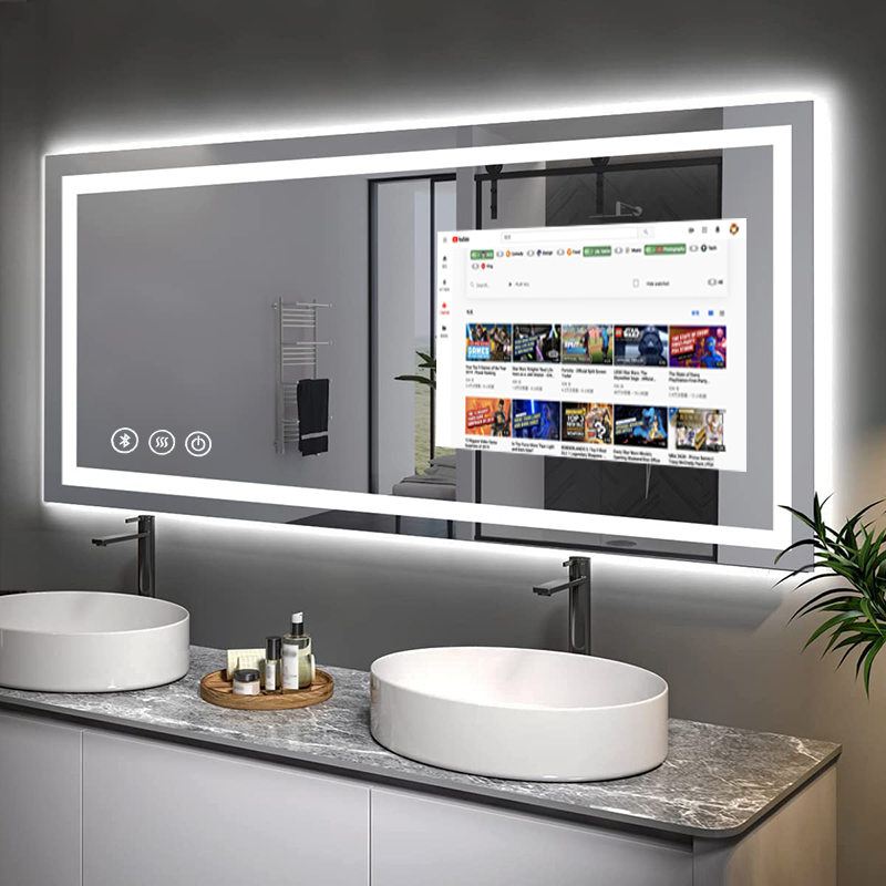 Custom Size Popular Android 15 - Bathroom Mirror Led ulasan dan harga