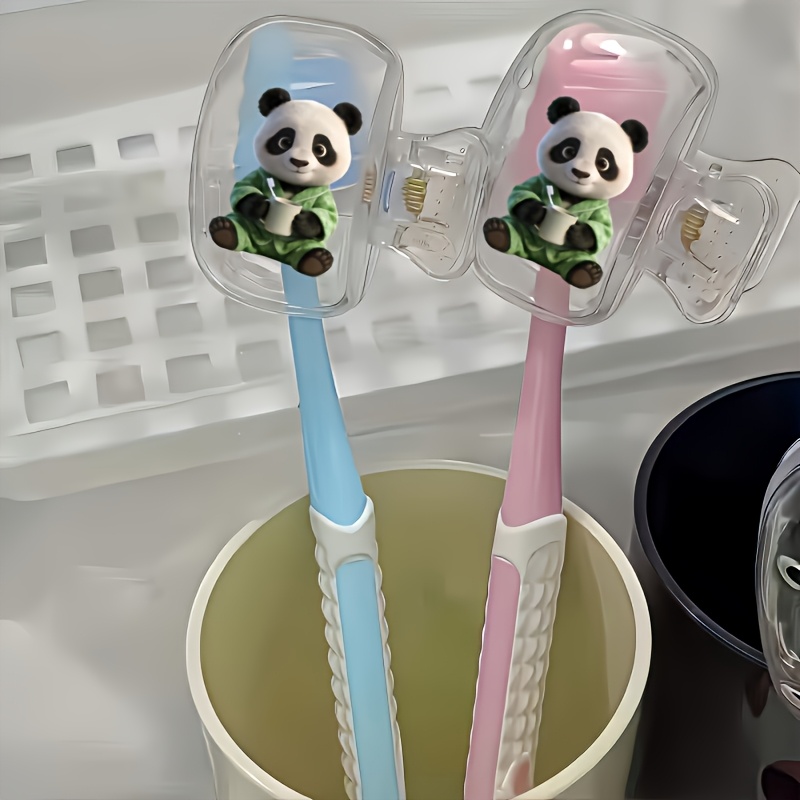 Cute Panda in Green Pajamas 2p - Home Essentials Bathroom Storage ulasan dan harga
