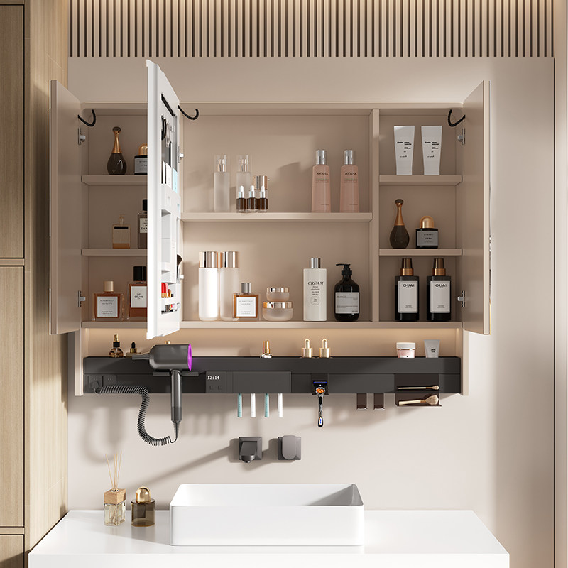 Aesthetic Modern Bathroom Cabi - Home Bathroom Cabinets ulasan dan harga
