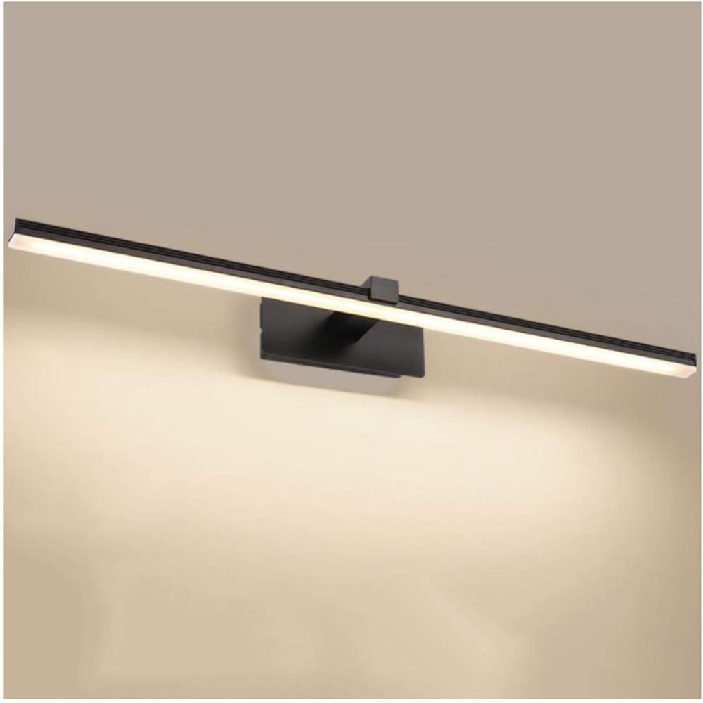 JOYINLED 40CM Black LED Mirror - Home Bathroom Cabinets ulasan dan harga