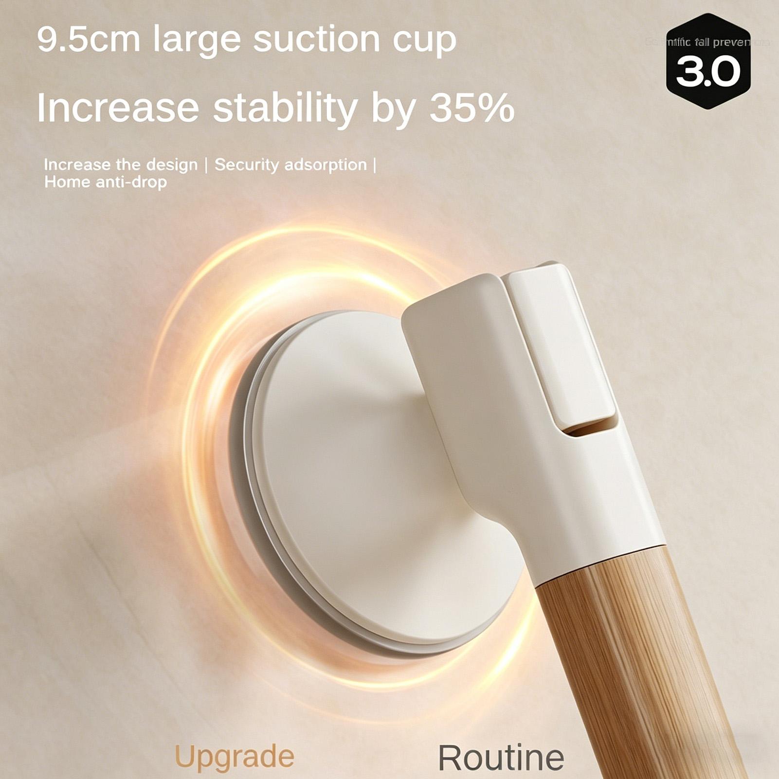 Shower suction cup handle Bath - Home Bathroom Grab Bar ulasan dan harga