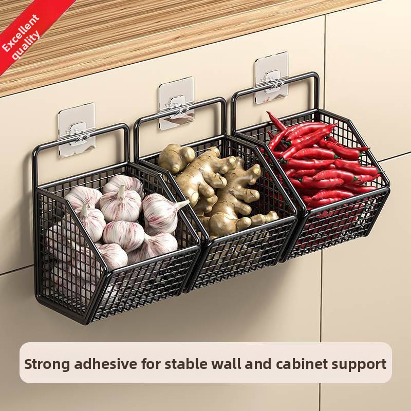 Wall-Mounted Kitchen Storage B - Home Essentials Bathroom Storage ulasan dan harga