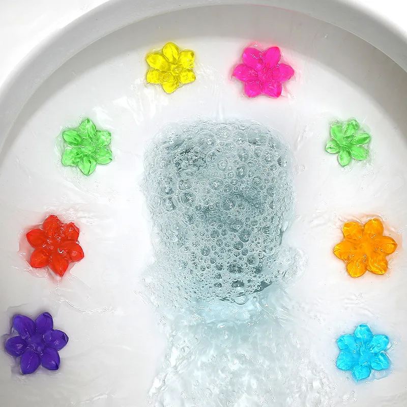 1/20pcs Flower Toilet Cleaner  - Home Bathroom Freshener ulasan dan harga