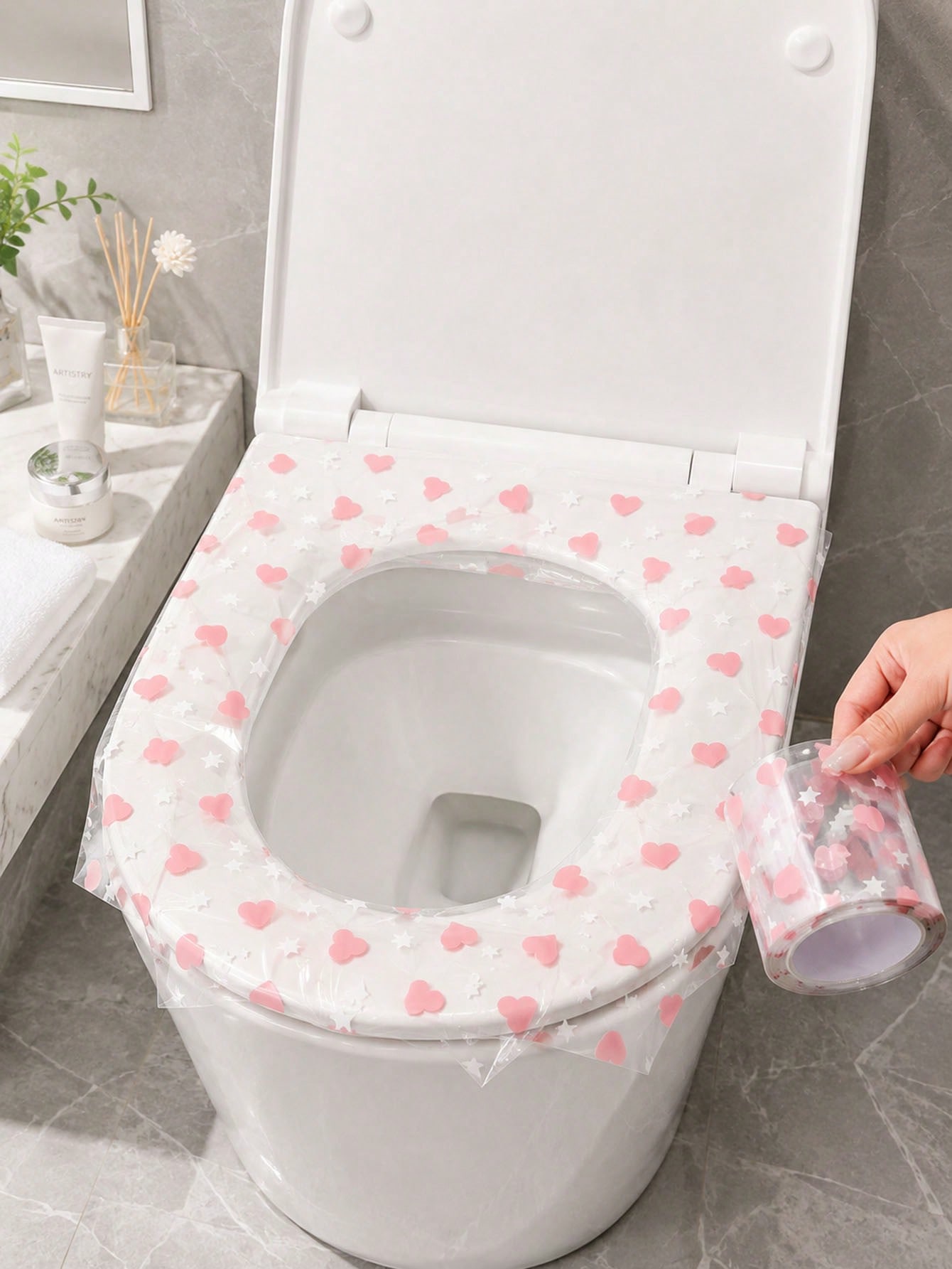 133pcs/roll disposable toilet  - Home Bathroom Cleaning ulasan dan harga