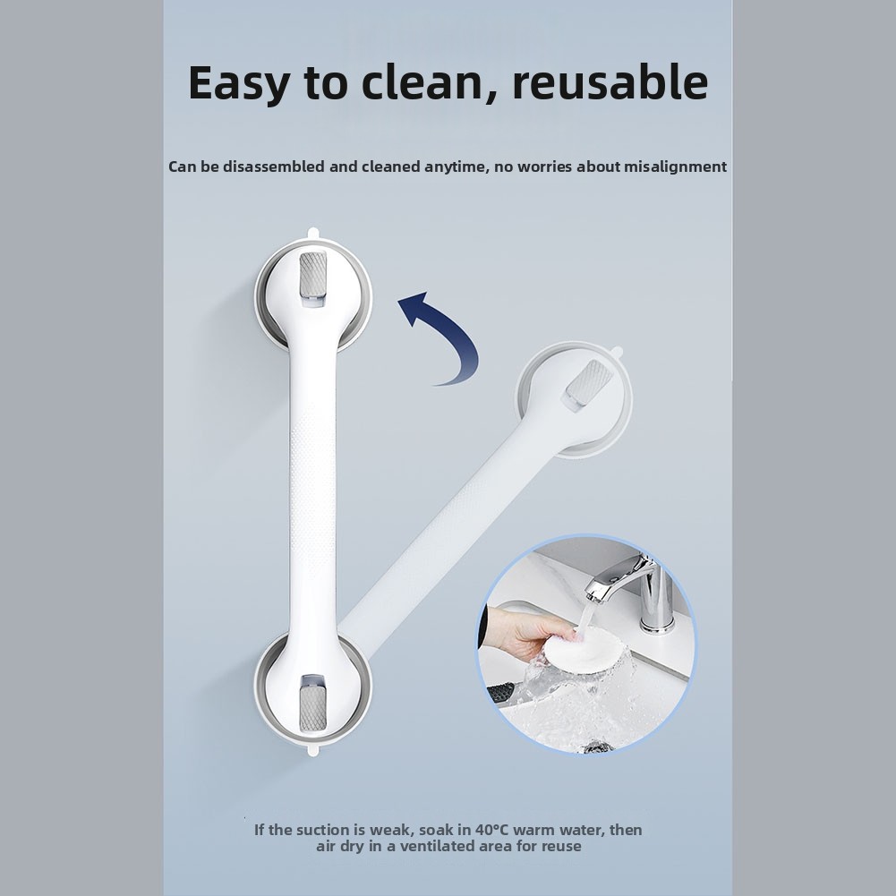 2pcs Extra-Strong Suction Grab - Home Bathroom Grab Bar ulasan dan harga
