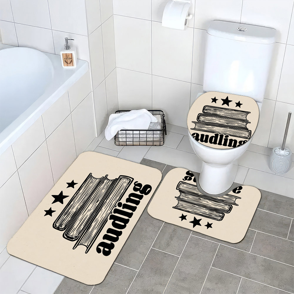 Set of 3 Bathroom Mat Set Toil - Home Made Bathroom Vanity ulasan dan harga