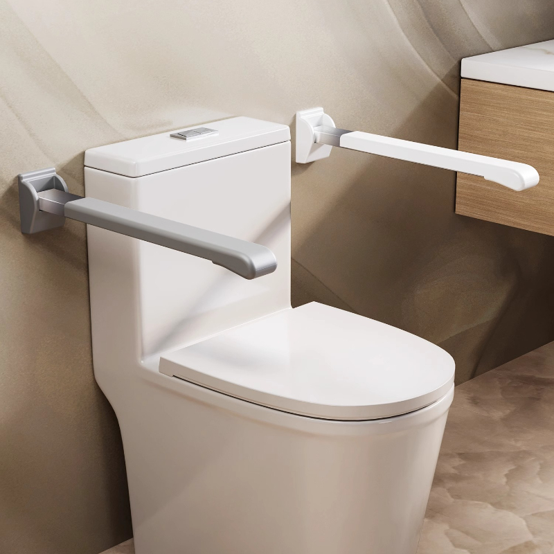 Toilet Safety Handle Foldable  - Home Bathroom Grab Bar ulasan dan harga