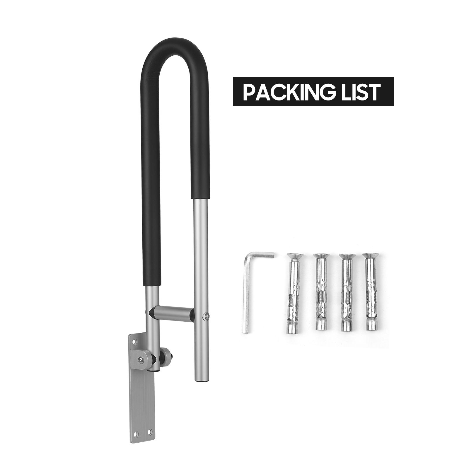 Handrail for Toilet Anti-Fall  - Home Bathroom Grab Bar ulasan dan harga