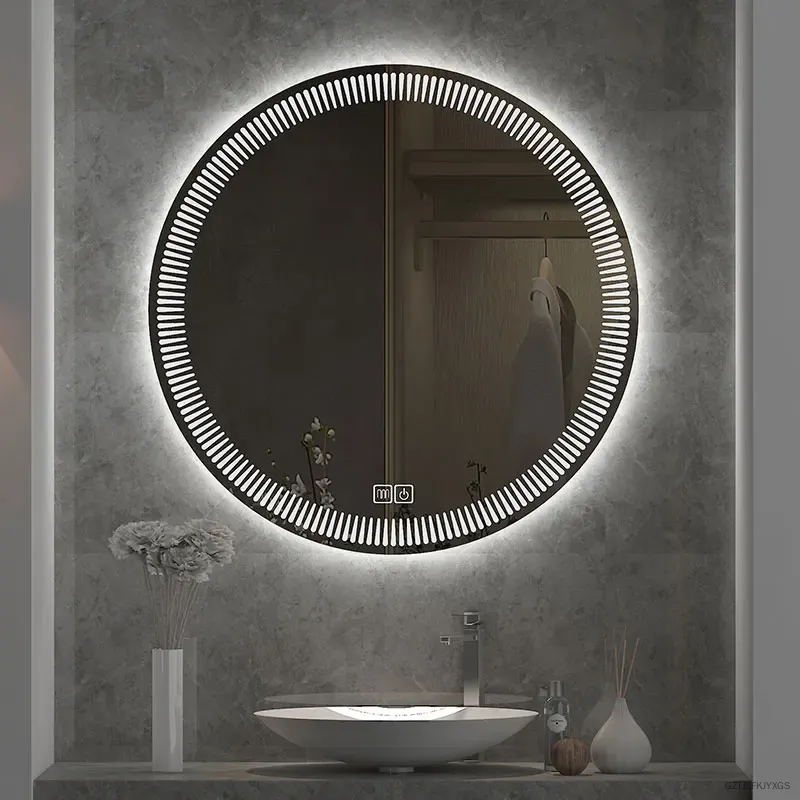 24inch Round LED Bathroom Mirr - Bathroom Mirror Led ulasan dan harga