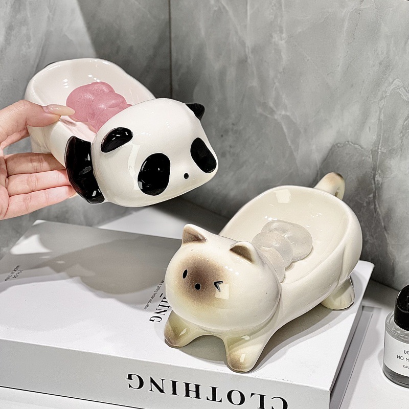 The New High-end Ceramic Soap  - Home Essentials Bathroom Storage ulasan dan harga