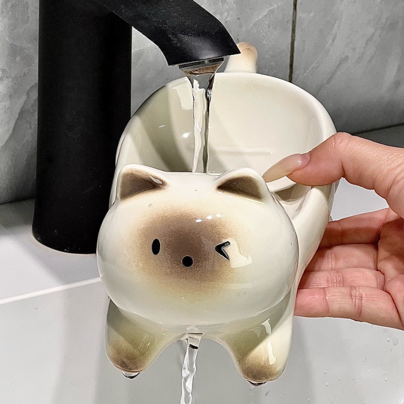 The New High-end Ceramic Soap  - Home Essentials Bathroom Storage ulasan dan harga