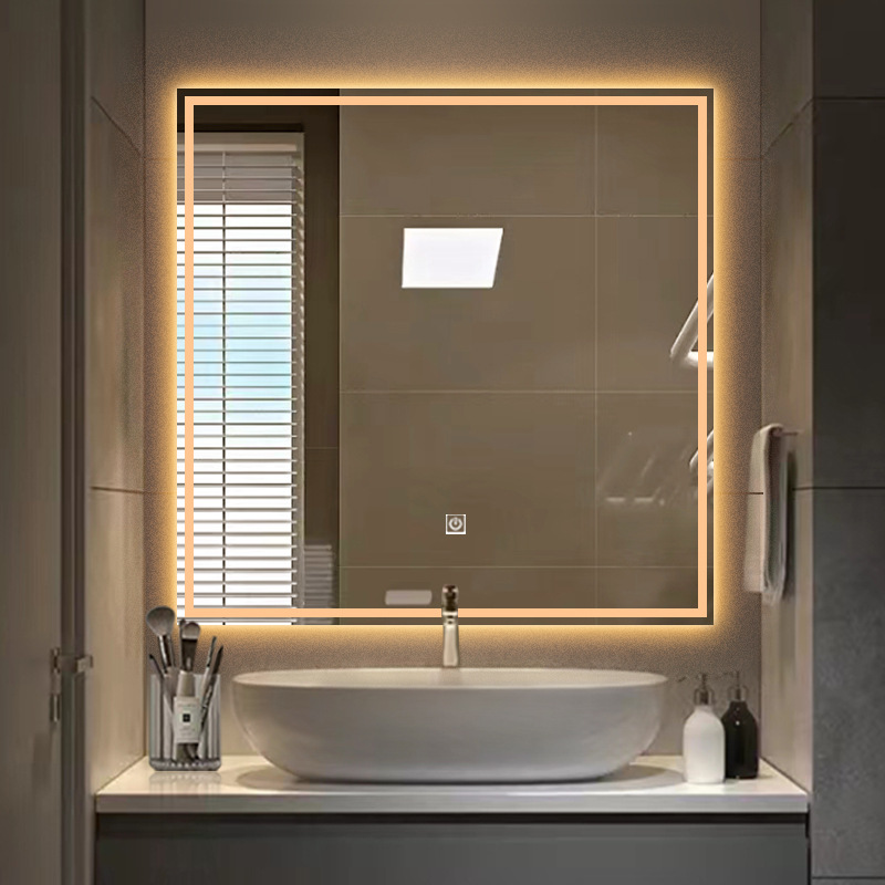 60 cm Bathroom Mirror with LED - Bathroom Mirror Led ulasan dan harga