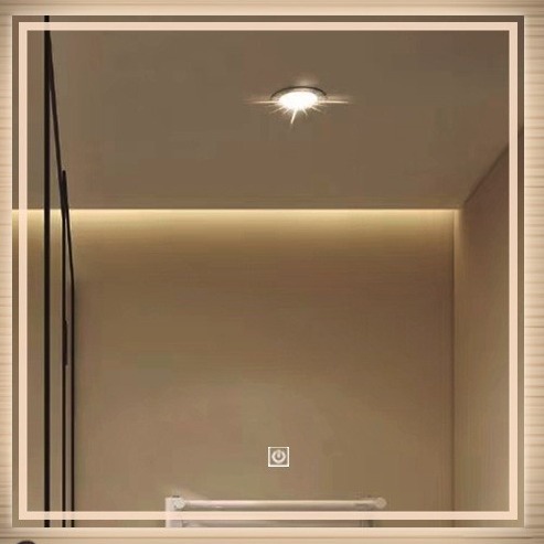 60 cm Bathroom Mirror with LED - Bathroom Mirror Led ulasan dan harga